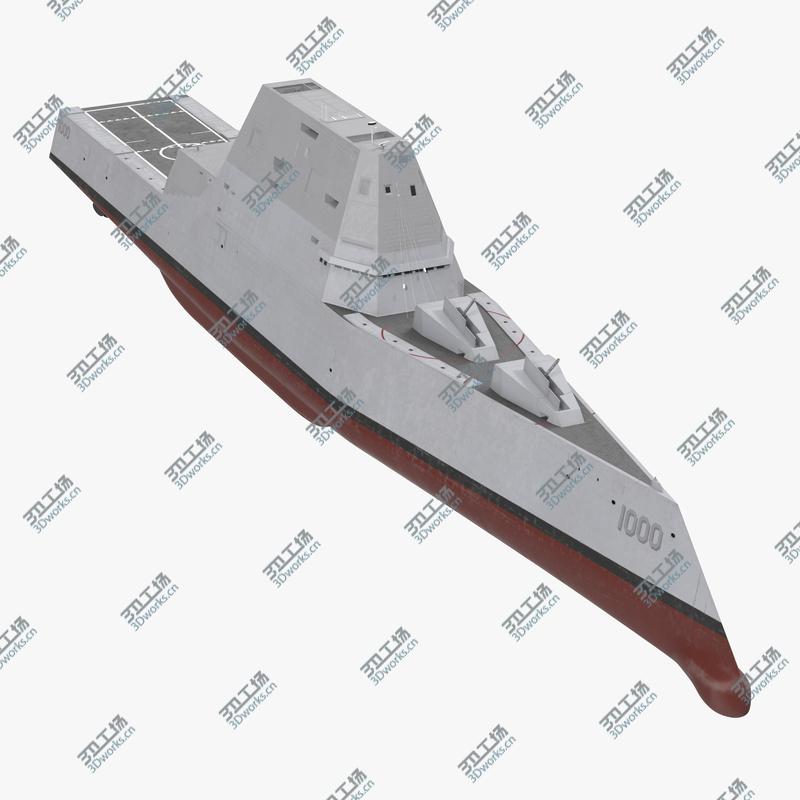 images/goods_img/2021040165/Zumwalt Class Destroyer US Stealth Ship/1.jpg
